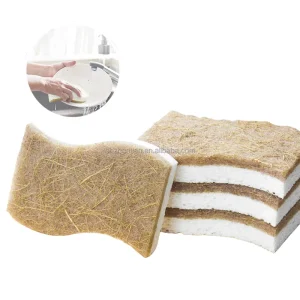 Wood Pulp Dishes Sponge Kitchen Dishwashing Cleaning Scrub Sponge Pack Non Scratch Cellulose Kitchen Sponge