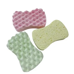 Wood Pulp Kitchen Dish Wash Sponge Natural Cellulose Cleaning Scouring Pad