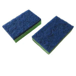 Wood Pulp and Natural Sisal Hemp Double Sided Cleaning Sponges Non Scratch Wood Pulp Sponges