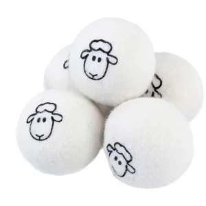 Wool Felt Ball Wool Drying Disc for Laundry Machine for Dry Cleaning and Washed Articles