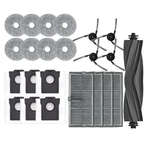 X40 Pro L20S Ultra X40 Ultra L10S Spare Part Roller Brush Side Brush HEPA Filter Mop Pad Dust Bag Replacement Accessories