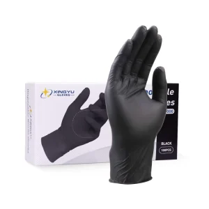 XINGYU 100 Box 4Mil Household Kitchen Cooking Gloves Disposable Nitrile Tattoo Work Safety Nitrile Gloves Powder Free