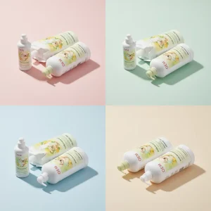 XiongCi Customized Baby Bottle Cleaning Detergent Set Class 15% 30% for Ingredient Stain Remover Fruit Vegetable Cleaner