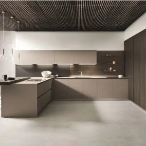 YK Modern Kitchen Island Table Sink Pantry Plastic European Kitchen Cabinet Accessories MDF Kitchenette Kitchens