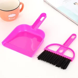 Yonghe HQ0444 Portable Mini Hand Dustpan and Brush Set with PET Broom Head and PP Dustpan for Countertop Cleaning