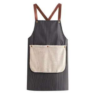 Young High Class Family Kitchen Waterproof Thickened High Appearance Level Removable Anti Oil Hand Wiping Towel Apron