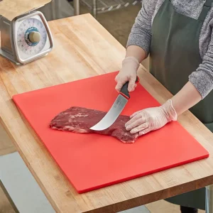 ZSPE Colorful Non slip Thick Cutting Board Fruit Meat Recycled Plastic Kitchen Board