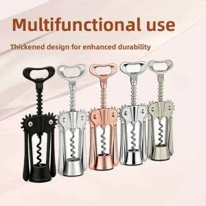Zinc Alloy Thickened Wine Bottle Opener Household Multifunctional Kitchen Tool