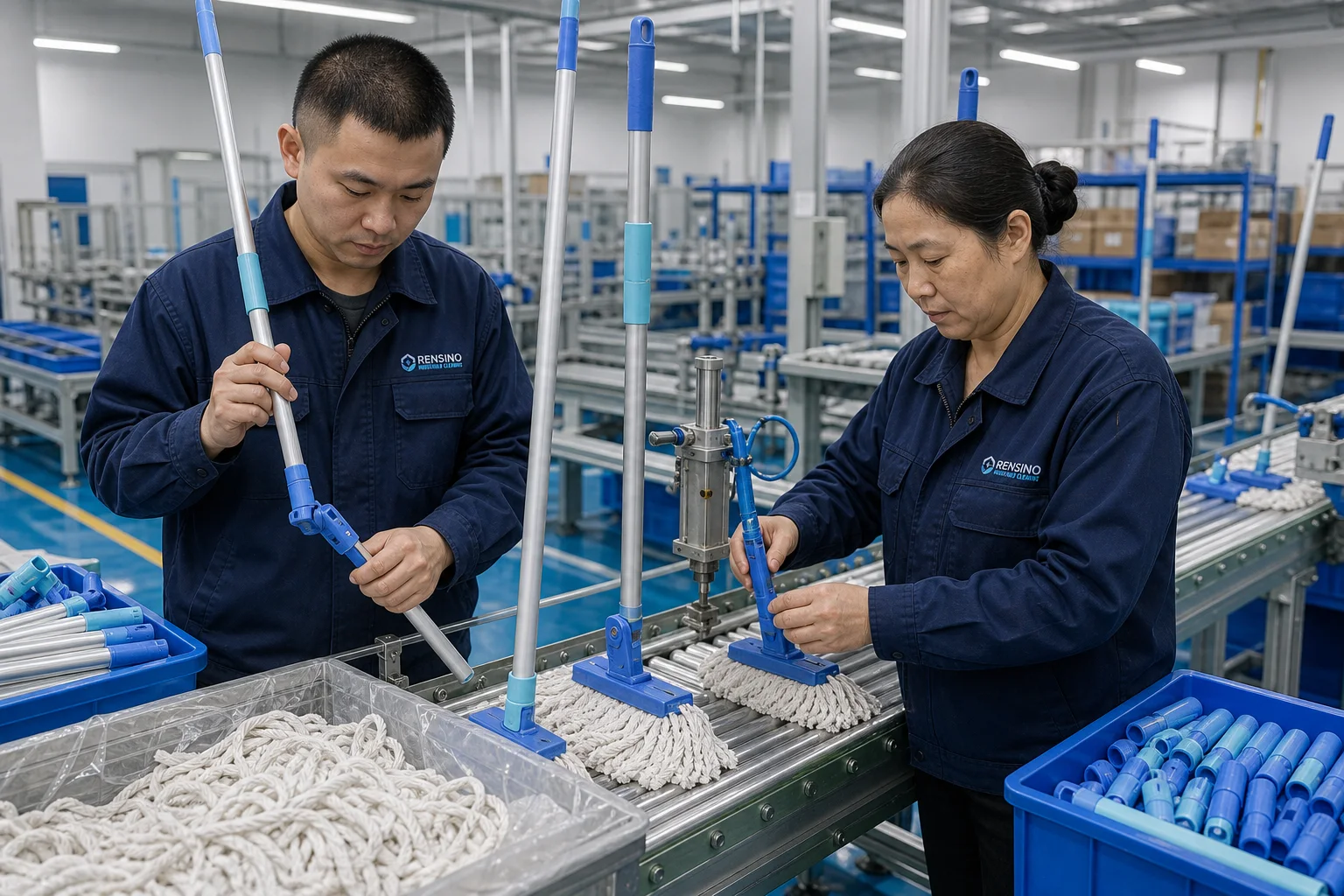 Mop & Broom Assembly - representative capability visual