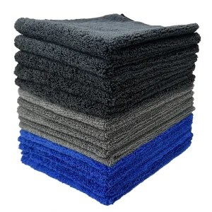 microfiber knitted cleaning cloth