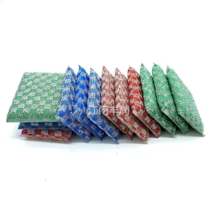 of New Features Fashionable Grid High-density Brushing king Cleaning Sponge Block