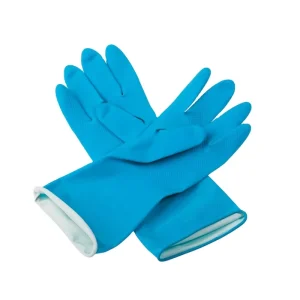 rubber yellow latex household industrial latex gloves